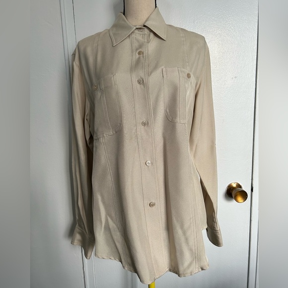 100% Silk, GALLANT New York Blouse - Picture 1 of 6